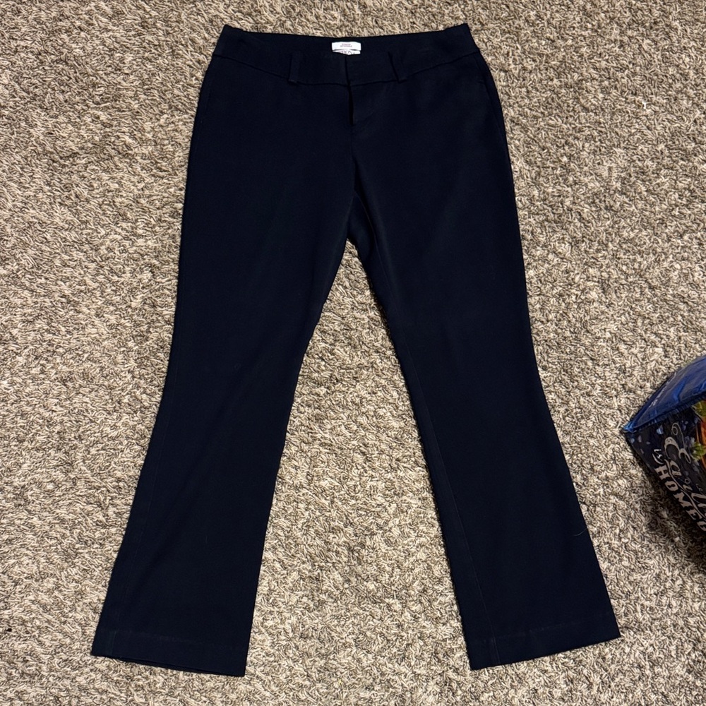 Merona Stretch Black Trousers